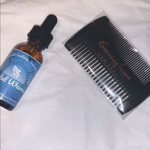 Beard Oil + Comb Combo